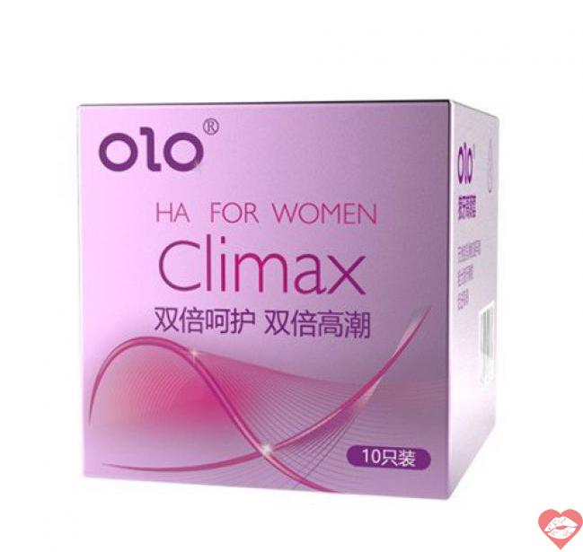  Nơi bán Bao cao su OLO 0.01 Climax Ha For Women - Siêu mỏng dưỡng ẩm gai li ti - Hộp 10 giá rẻ
