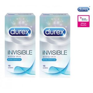 Bao Cao Su Siêu Mỏng Mềm Mịn - Durex Invisible Ultra Thin