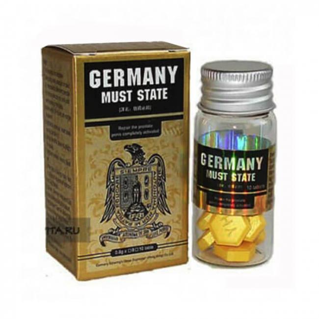 Thuốc Cường Dương Thảo Dược - Germany Must State Hàng Đức